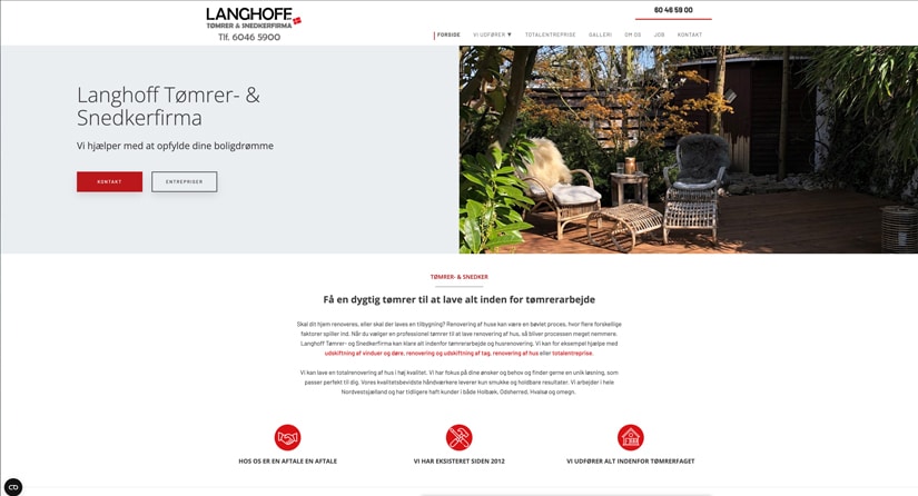 Langhoff Tømrer & Snedker